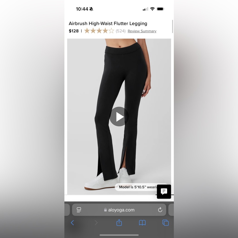 Black Flared Women's Pants Alo